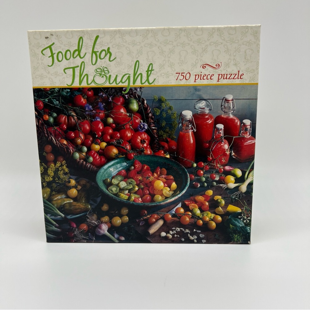 Ceaco "Food For Thought" Series, Tomatoes, 750 Piece Puzzle 24" x 18"